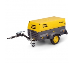 Дизельный компрессор Atlas Copco XAS 88 Kd на шасси