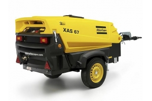 Дизельный компрессор Atlas Copco XAS 67 Kd на шасси