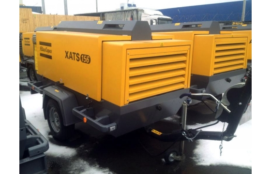 Дизельный компрессор Atlas Copco XATS 156 Dd