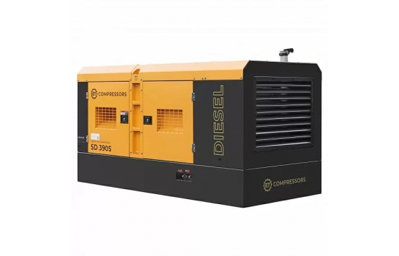 Дизельный компрессор ET-Compressors SD-185S-7 на раме